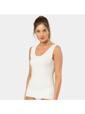 Türen Lazer Kesim Kalın Askılı Pamuklu Kadın Atlet Türen 906