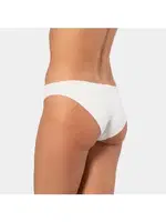 Lazer Kesim Pamuklu Bikini Kadın Külot Türen 907/Beyaz Beyaz farklı açı