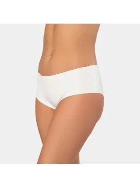 Türen Lazer Kesim Pamuklu Kadın Hipster Külot Türen 910/Beyaz - Alternatif Görünüm