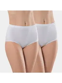 Türen Yüksek Bel Kadın Pamuklu 2Li Külot Türen 224