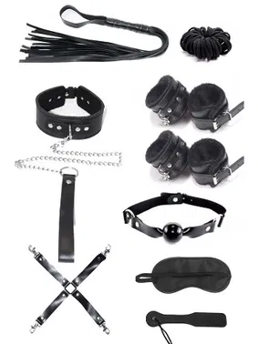 missisX Deri 10Lu Fantezi Harness Aksesuar Seti MissisX 90001