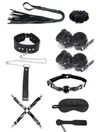 missisX Deri 10Lu Fantezi Harness Aksesuar Seti MissisX 90001