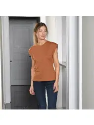 Türen Vatka Görünümlü Kadın T-shirt Türen 3401