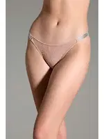 Kenarları Taş İşlemeli Slip Külot String New Bra 9018K Pudra görsel 9
