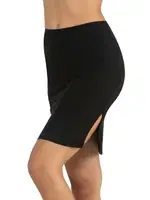 Kısa Kadın Jüpon Fabony 1230 Siyah detay görünüm