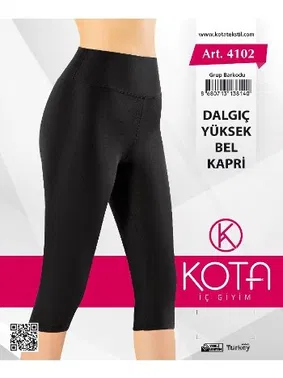Kota Yüksek Bel Dalgıç Kapri Tayt Kota 4102 - Alternatif Görünüm