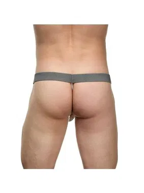 La Blinque La Blinque Erkek Seksi Gümüş G-STRİNG 15762 - Alternatif Görünüm