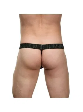 La Blinque La Blinque Erkek Siyah G-string 15754 - Alternatif Görünüm