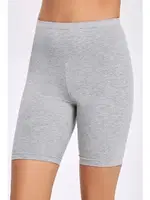 Likrali Diz üstü Tayt İlke 2246 Gri detay görünüm