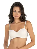 Lotus Tül Straplez Sütyen Fabony 3150 Ekru farklı açı