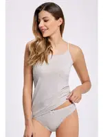 Melanjli Ip Askılı Atlet - Bikini Takım İlke 2401 Açık Gri farklı açı