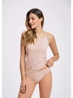 Melanjli Ip Askılı Atlet - Bikini Takım İlke 2401 Kahverengi görsel 5