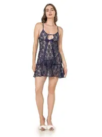 Moongirl Göğüs Pencereli Dantel Fantazi Kadın Gecelik Moongirl MNL292