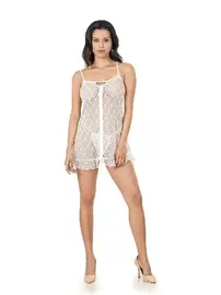 Moongirl Mini Dantel İnce Askılı Fantazi Gecelik Moongirl MNL296