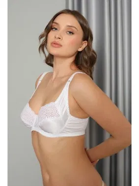 NBB Balenli Dantelli Bayan Toparlayıcı D Cup Sütyen Nbb 380 - Alternatif Görünüm