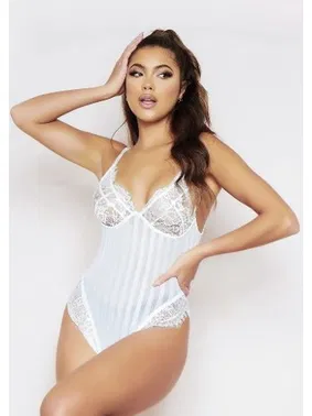 NightLight Tüllü Dantel Fantazi Kadın Body NightLight 3345-2