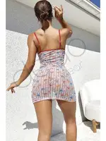 Yakası Dantel Transparan Fantazi Gecelik NightLight 3627 Görsel detay görünüm