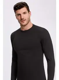 İlke Pamuk Süprem Uzun Kollu 0 Yaka İlke 1020