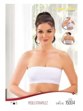 Liza (Layza) Pedli Straplez Kadın Büstiyer Liza 15004