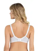 Penye Dantelli Toparlayıcı Sütyen Fabony 3180 Beyaz detay görünüm