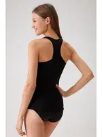 Pierre Cardin 1008 Racerback Sporcu Atlet Siyah detay görünüm