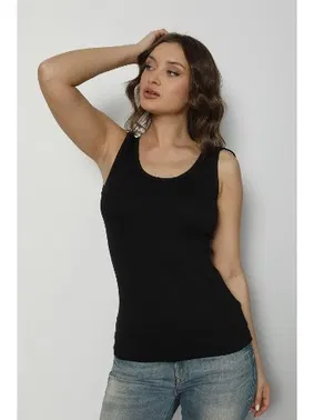 Polkan Polkan 2378 Geniş Sırt Dekolteli Kadın Atlet - Alternatif Görünüm