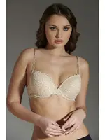 Push Up Dantelli Kadın Sütyen New Bra 8125 Vizon görsel 11