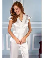 6Lı Saten Gelin Çeyiz Seti Pierre Cardin 6010 Ekru görsel 12