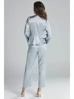 Saten 6Lı Gelin Çeyiz Seti Pierre Cardin 6335 Gri görsel 39