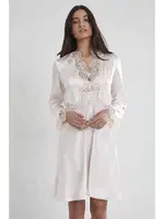 Saten 6Lı Gelin Çeyiz Seti Pierre Cardin 6335 Ekru görsel 28