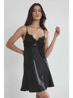 Saten 6Lı Gelin Çeyiz Seti Pierre Cardin 6335 Siyah görsel 9