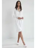 Saten 6Lı Gelin Çeyiz Seti Pierre Cardin 6335 Beyaz görsel 19