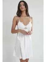 Saten 6Lı Gelin Çeyiz Seti Pierre Cardin 6335 Beyaz görsel 21