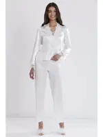 Saten 6Lı Gelin Çeyiz Seti Pierre Cardin 6335 Beyaz görsel 24