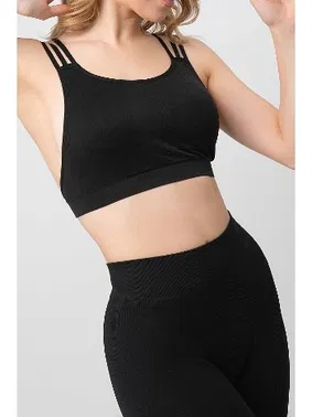 DOREMI Sırt Askılı Seamless Pedli Spor Sütyen DoReMi 002-000160 - Alternatif Görünüm