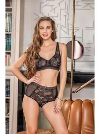 Gallipoli Siyah Kadın Toparlayıcı Minimizer Sütyen Gallipoli MGP11670