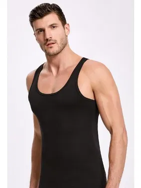 İlke Siyah %100 Pamuk Sporcu Atlet İlke 1011