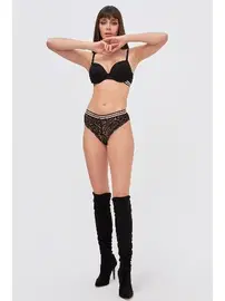 NBB Simli Hafif Destekli Silvery Sütyen Takımı NBB 4791