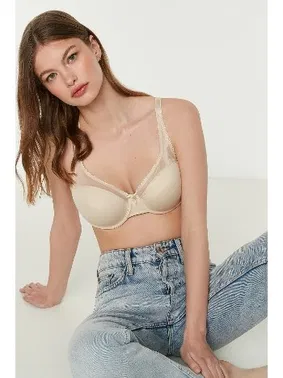 New Bra Lingerie Soft Cup Deteksiz Sütyen New Bra 1790