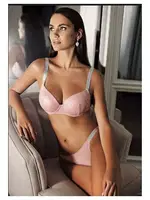 Taş Askılı Desteksiz Sütyen New Bra 9016 Pudra görsel 4