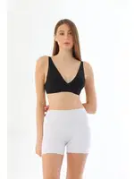 Kadın Lazer Kesim Boxer MI Emay 2703 Beyaz