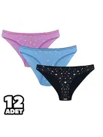 Sandra 12Li Kadın Bikini Külot Tutku 0570 Asorti görsel 4