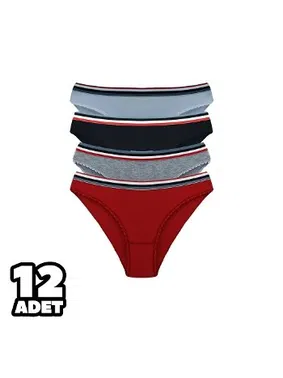 Tutku Pırlanta Bikini Külot 12Li Tutku 0746 - Alternatif Görünüm