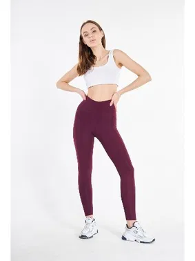 Vogsing Dalgıç Kumaş Loklu Kadın Uzun Tayt Vogsing 162 - Alternatif Görünüm