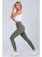 Süper Strech Toparlayıcı Yüksek Bel Tayt Vogsing 190 Çağla Yeşili