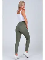 Süper Strech Toparlayıcı Yüksek Bel Tayt Vogsing 190 Çağla Yeşili detay görünüm