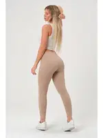 Bej Fitilli Dalgıç Bayan Yüksek Bel Tayt Vogsing 374 detay görünüm