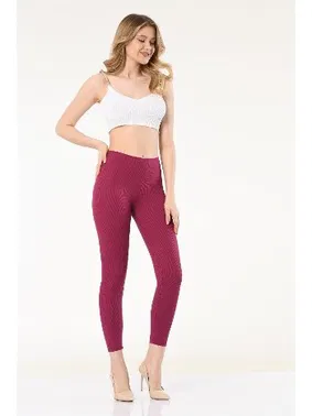 Vogsing Dalgıç Fitilli Yüksek Belli Kadın Tayt Vogsing 374