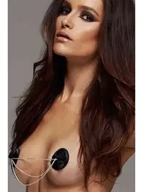 Vonda Wear Göğüs Ucu Kapatıcı Zincirli Fantezi Harness Deri Vonda Wear 85011