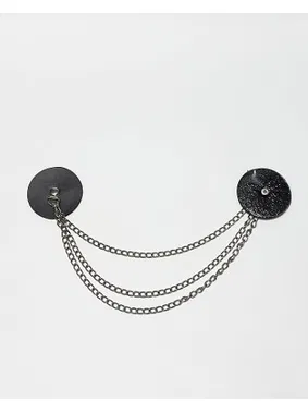 Vonda Wear Göğüs Ucu Kapatıcı Zincirli Fantezi Harness Deri Vonda Wear 85011 - Alternatif Görünüm